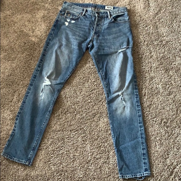 Todd Snyder Distressed Jeans 